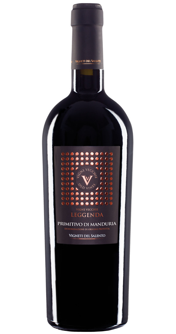 Vigneti del Salento Vigne Vecchie Leggenda Primitivo di Manduria 2021 IT011305 Silkes Weinkeller DE