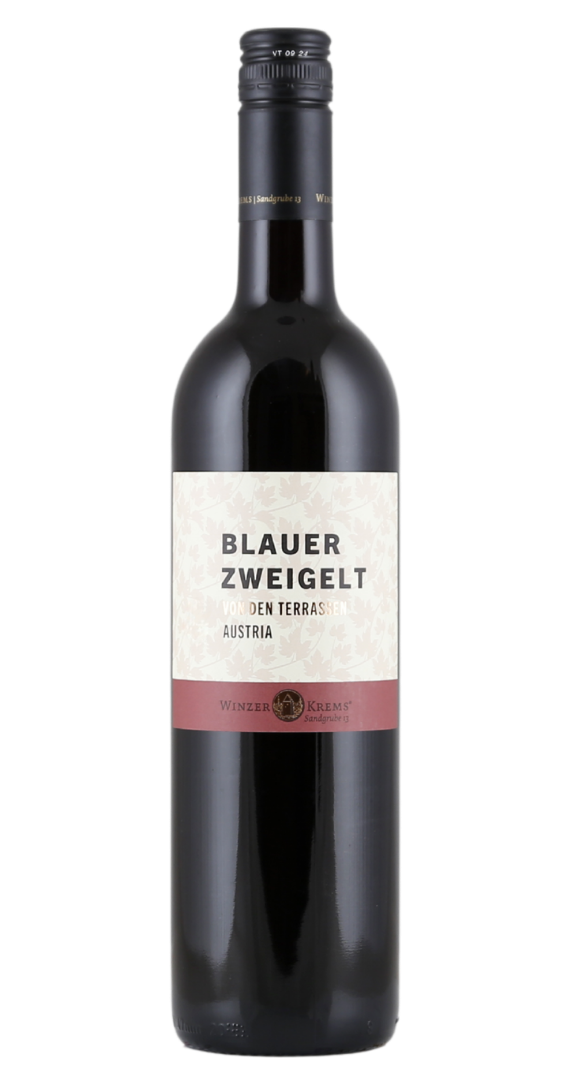 Rotwein Winzer Krems Blauer Zweigelt Von den Terrassen 2024 trocken