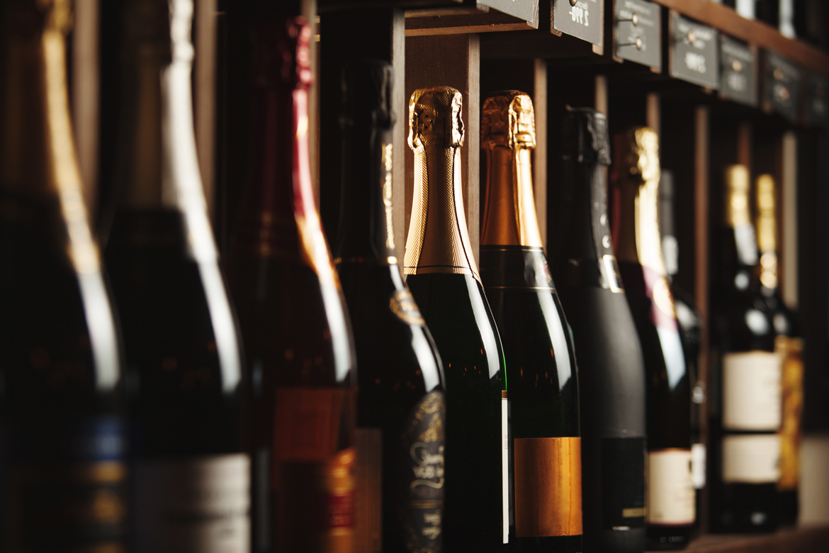Sekt, Cremant, und Champagnerflaschen | Silkes Weinkeller