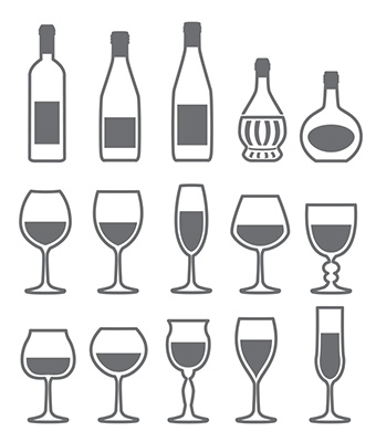 Glaserkunde Wein Und Glas Mussen Passen