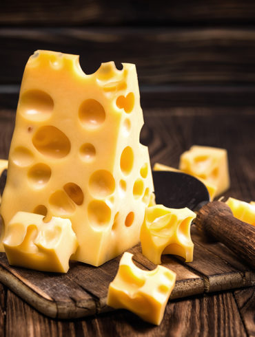 Die Heimat dieser Käsesorte ist die Schweiz. Wie Emmentaler schmeckt, was bei der Herstellung geschieht und welcher Wein zu den würzigen Scheiben und Stücken passt.